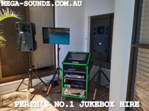 Touch Screen karaoke Jukebox Hire Perth 