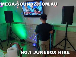 touch screen karaoke machine hire Perth