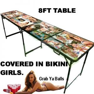 Beer Pong Table Bikini Girls Party and Jukebox Hire Perth