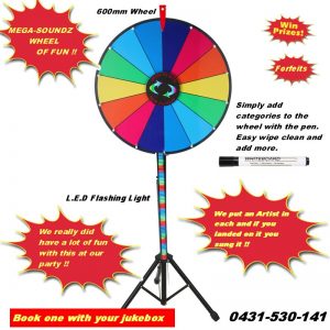 SpinNing Wheel Hire Perth