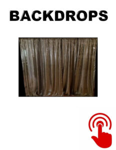 PARTY HIRE - BACKDROPS