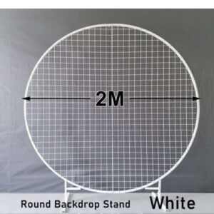 round backdrop stand