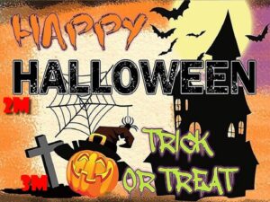 HALLOWEEN BACKDROP HIRE PERTH