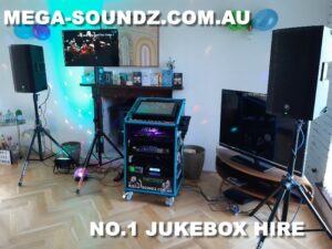 karaoke jukebox hire machine at Kallaroo