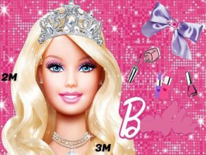 Barbie backdrop hire perth