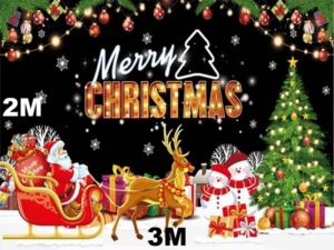 SANTA BACKDROP HIRE PERTH