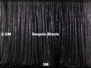 sequin black