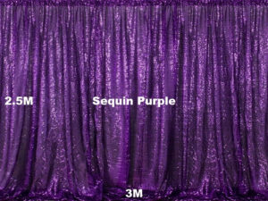 sequin purple