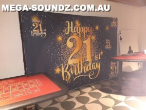 backdrop hire Perth